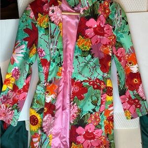 Floral Women's Jacket size 8